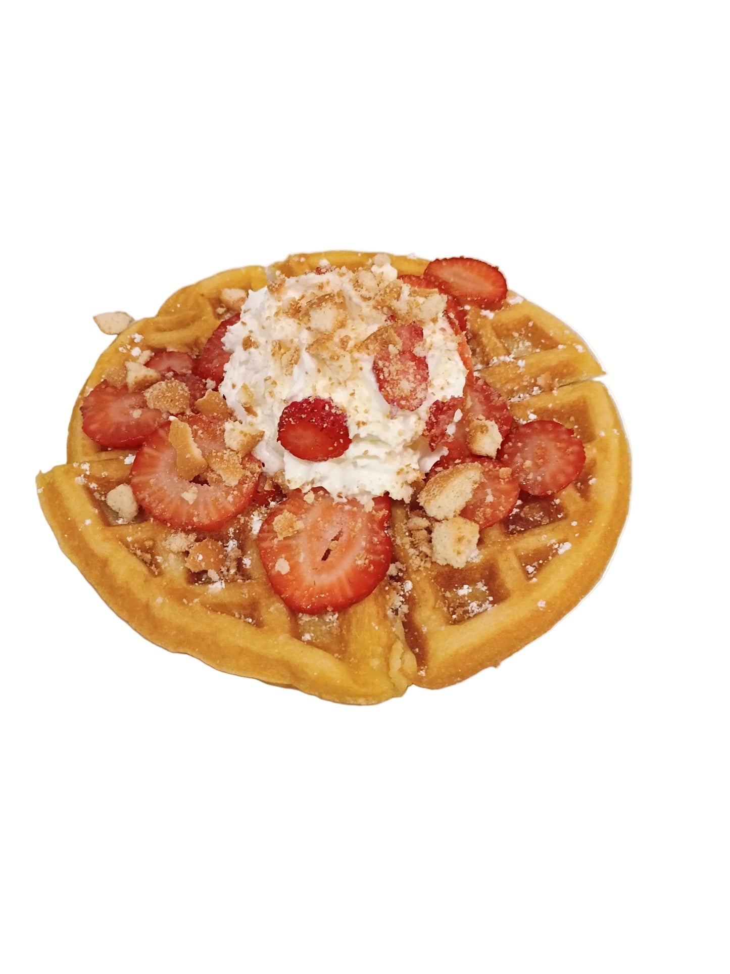 Strawberry Shortcake Belgian Waffles